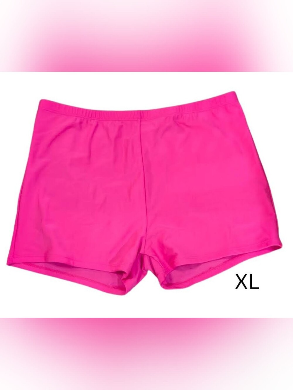 Bright Hot Pink Swim Shorts